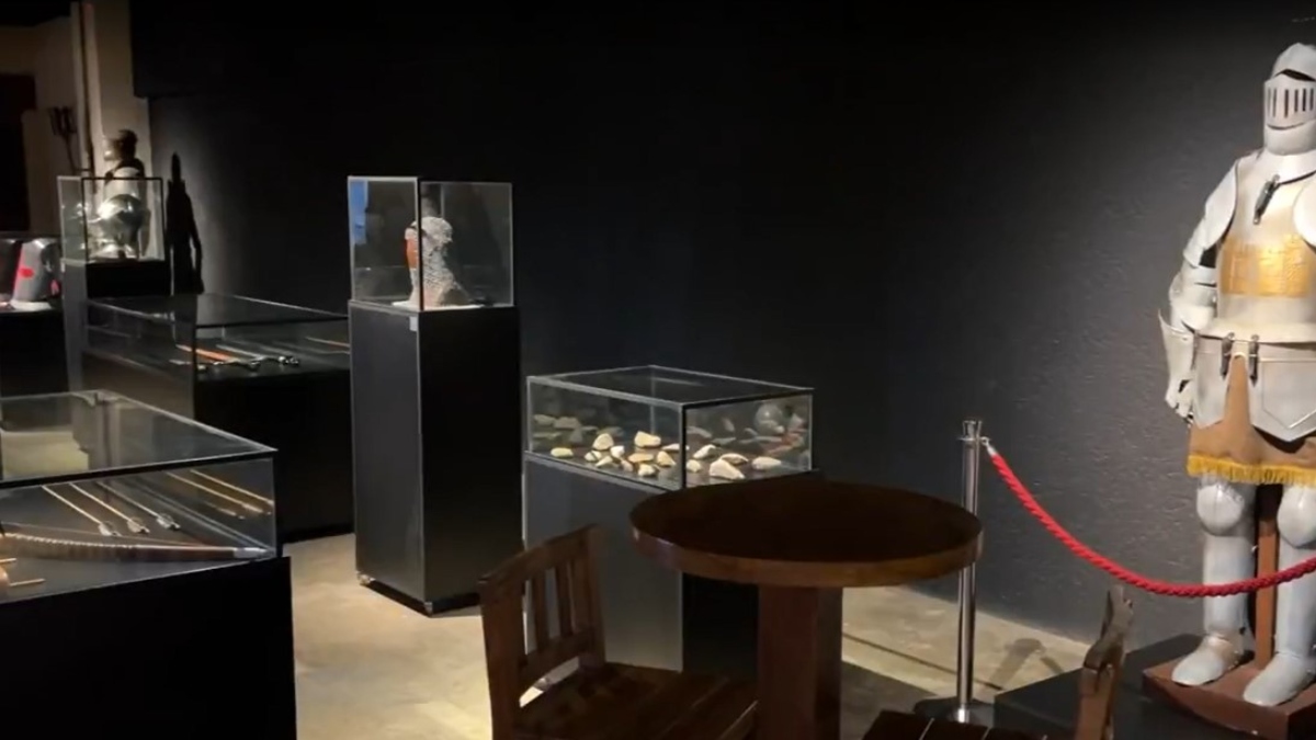 Castelo de São Roque, no interior de São Paulo, oferece 18 ambientes imersivos e serve banquetes para até 210 pessoas. /Foto: Reprodução/TV Globo