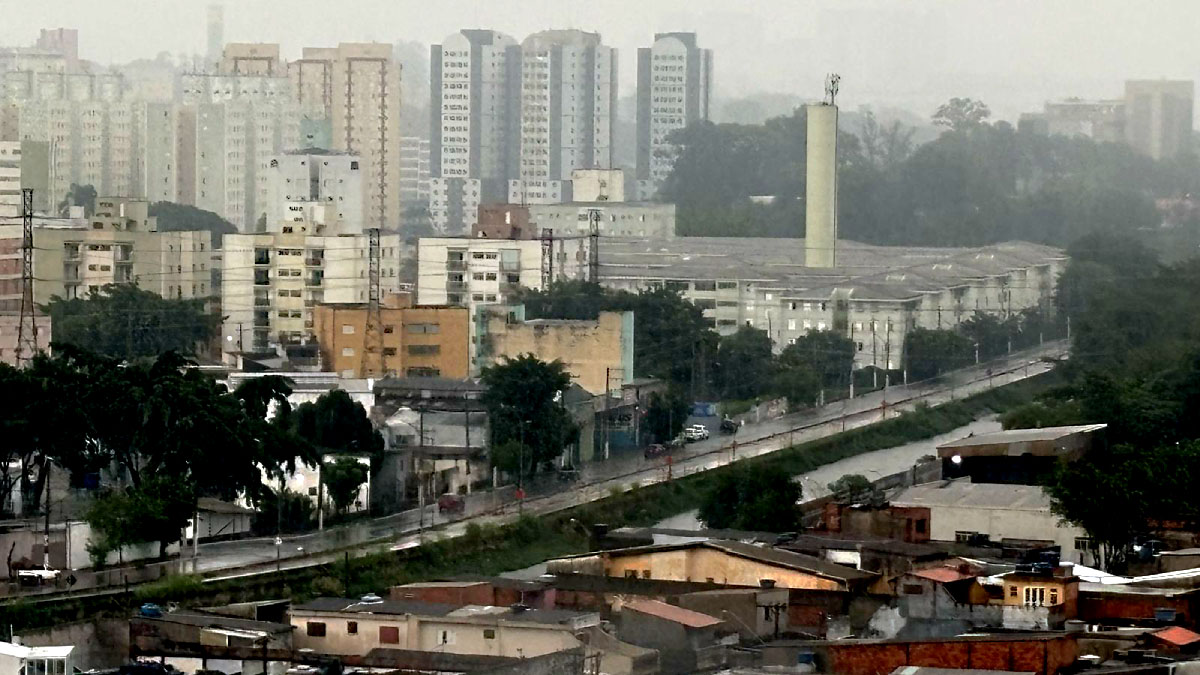 Chuva em Santo André
