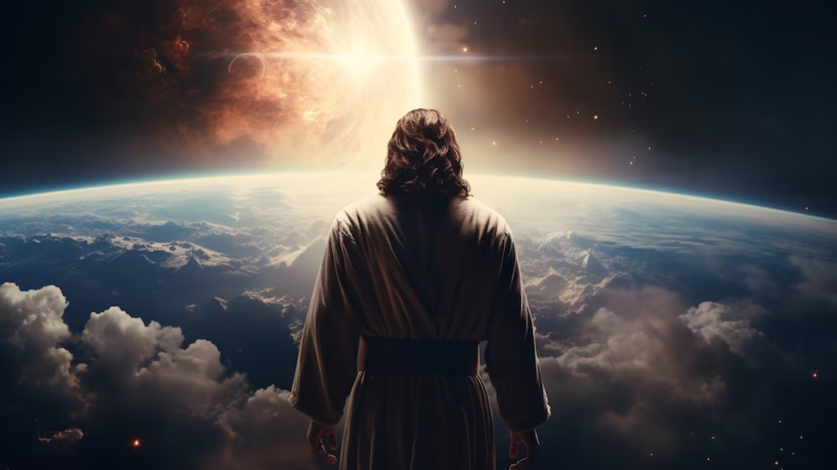 A salvação é oferecida exclusivamente por meio de Jesus Cristo. Em João 14:6, Jesus afirma: "Eu sou o caminho, a verdade e a vida. Ninguém vem ao Pai, a não ser por mim".  Atos 4:12 reforça essa ideia ao declarar que "não há salvação em nenhum outro". Foto: Freepik