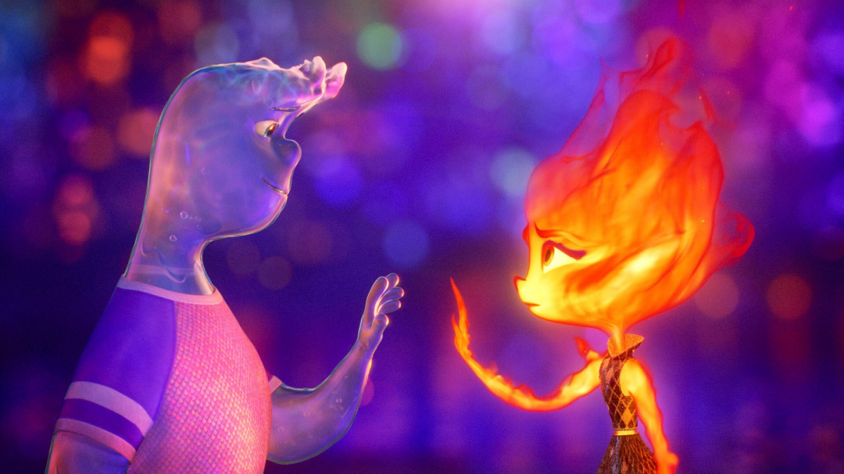 Elementos foi lançado em 2023 e estará presente no Mundo Pixar. /Foto: Divulgação/Disney Pixar
