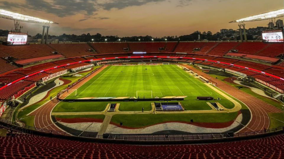 Torcida do São Paulo pode conhecer o memorial, a zona mista, o vestiário, o túnel de acesso ao campo e o escudo. /Foto: Leonardo Sandre/Gazeta de S.Paulo