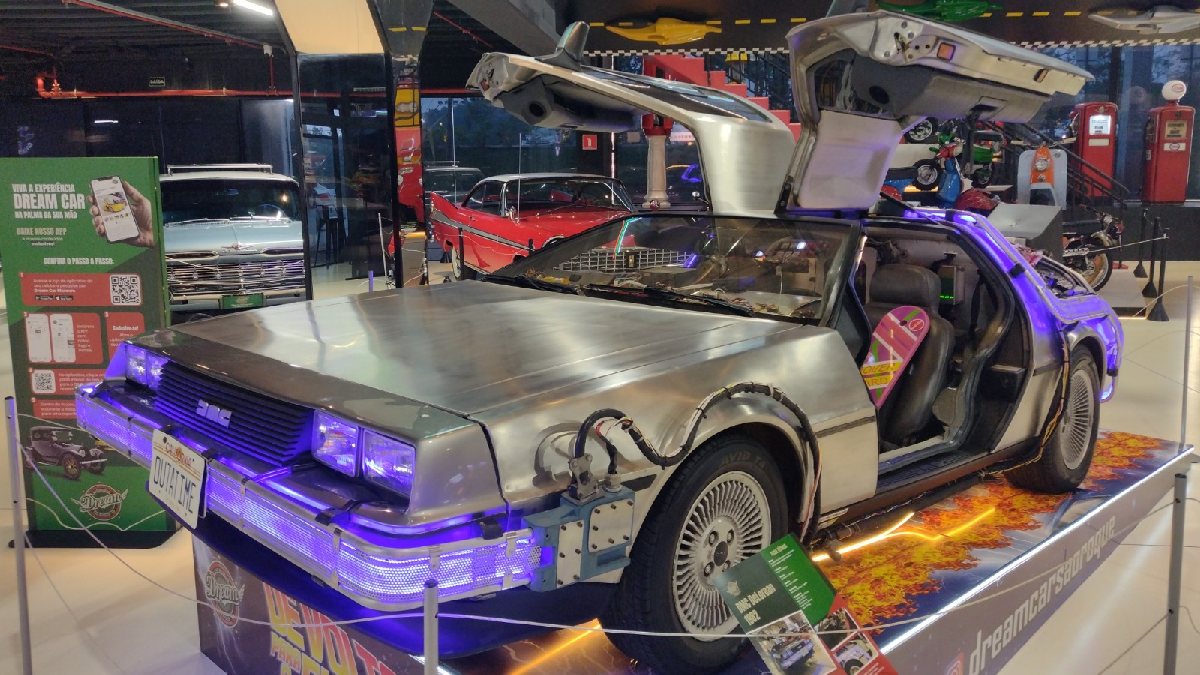 Evento terá um desfile inédito de exemplares do DeLorean (carro do filme de volta para o futuro) Foto Adair Santos