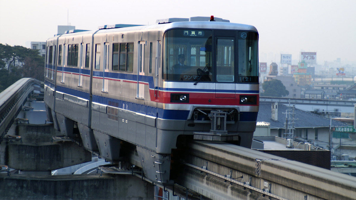 O monotrilho de Osaka é o mais longo do Japão e o segundo mais longo do mundo - Foto: Hyougushi/Wikimedia Commons