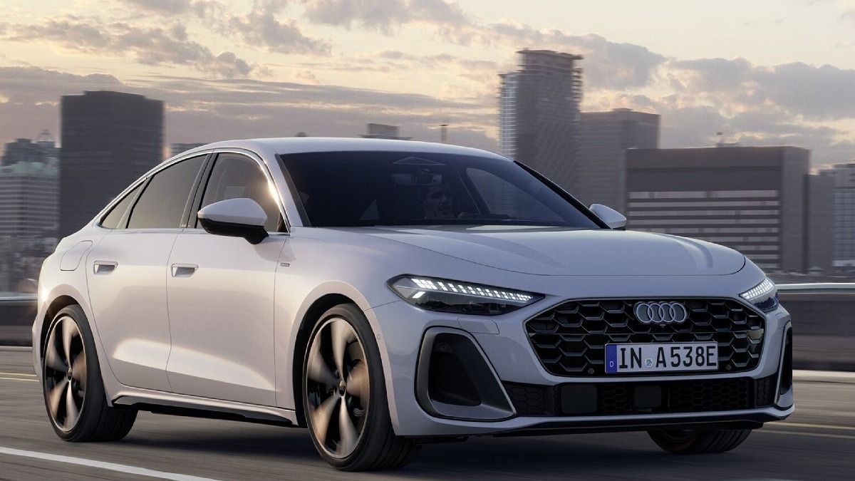 A5 adere a nova estética minimalista da Audi introduzida no Brasil com o Q6 e-Tron. Foto: Divulgação