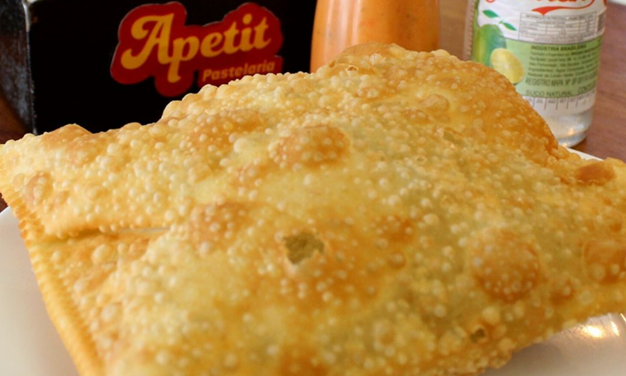 Entre tantas opções há até os pasteis tradicionais, retangulares mesmo/Divulgação