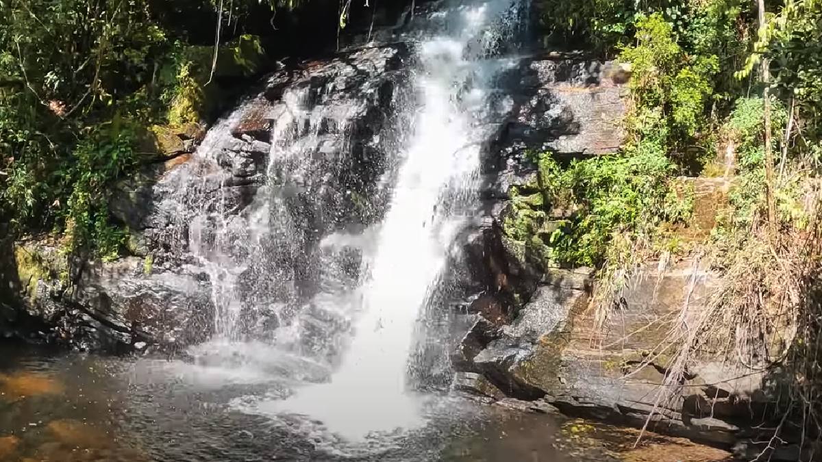 A vista que poucos paulistanos conhecem: do alto do Mirante Curucutu, em Marsilac, é possível avistar o mar sem sair da capital. Um espetáculo da natureza em pleno Parque Estadual da Serra do Mar. Foto: Reprodução/Youtube