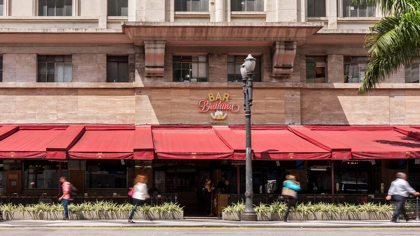 Bar Brahma, no centro da Capital/Divulgação