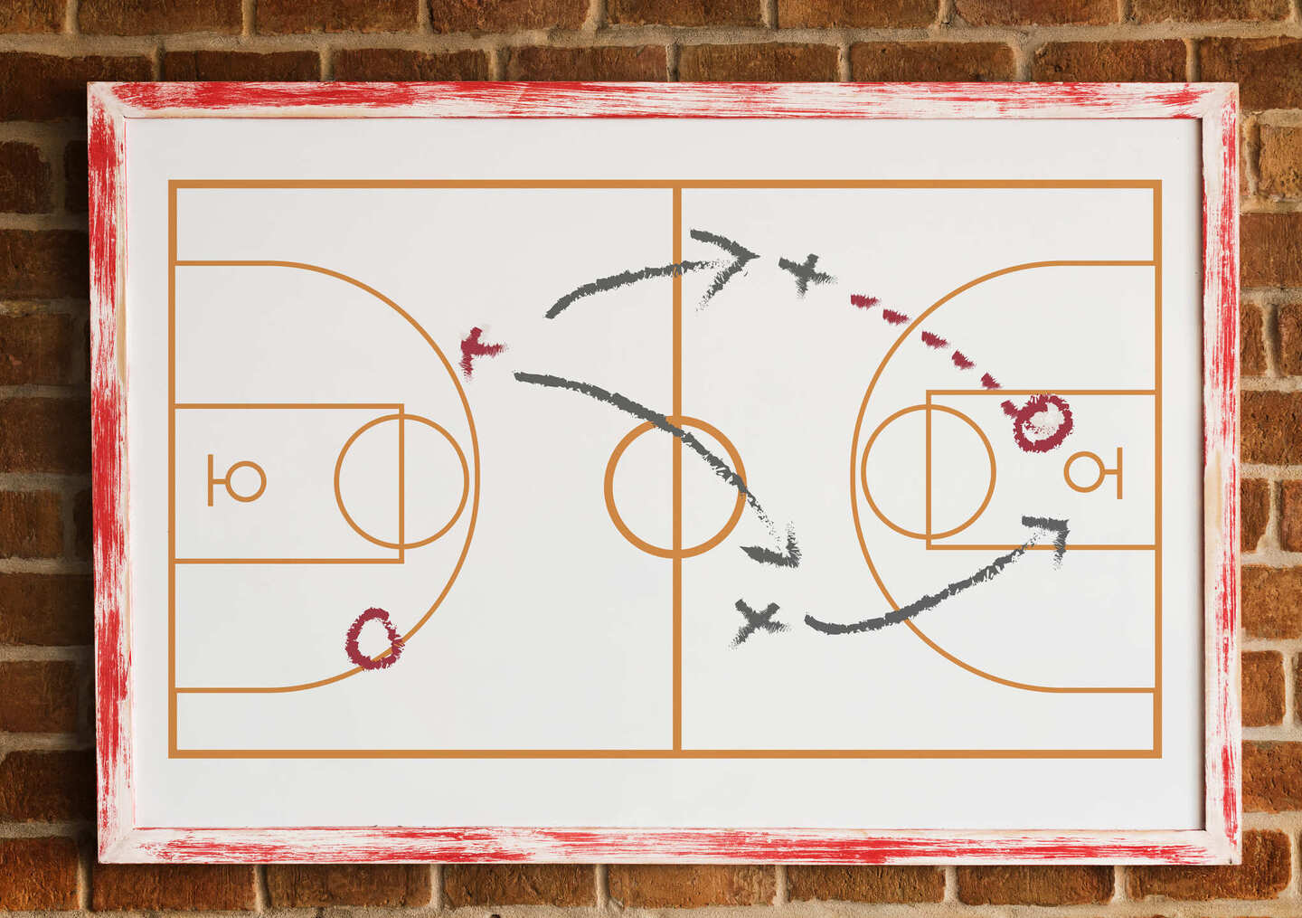 Toda partida, independentemente da fase, possui quatro quartos de 12 minutos (48 minutos de partida). Intervalos de 15 minutos entre o 2º e 3º quartos. São cinco jogadores em quadra de cada lado - (rawpixel.com/Freepik)