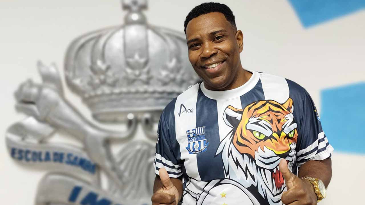 Tinga é intérprete oficial da Império de Casa Verde. Foto: Divulgação