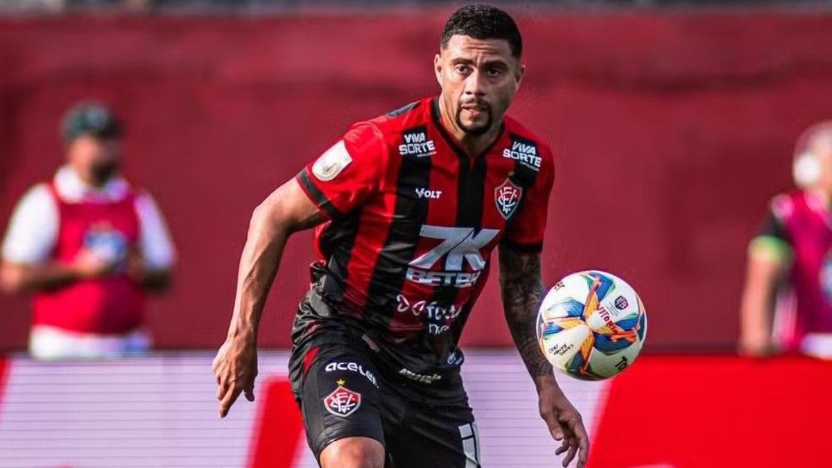 Wellington Rato disputou 17 partidas, marcou um gol e deu quatro assistências. /Foto: Victor Ferreira/EC Vitória
