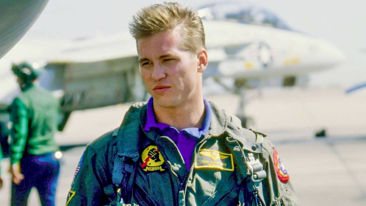 Ele interpretou Iceman, o inimigo de Tom Cruise no filme "Top Gun". Reprodução