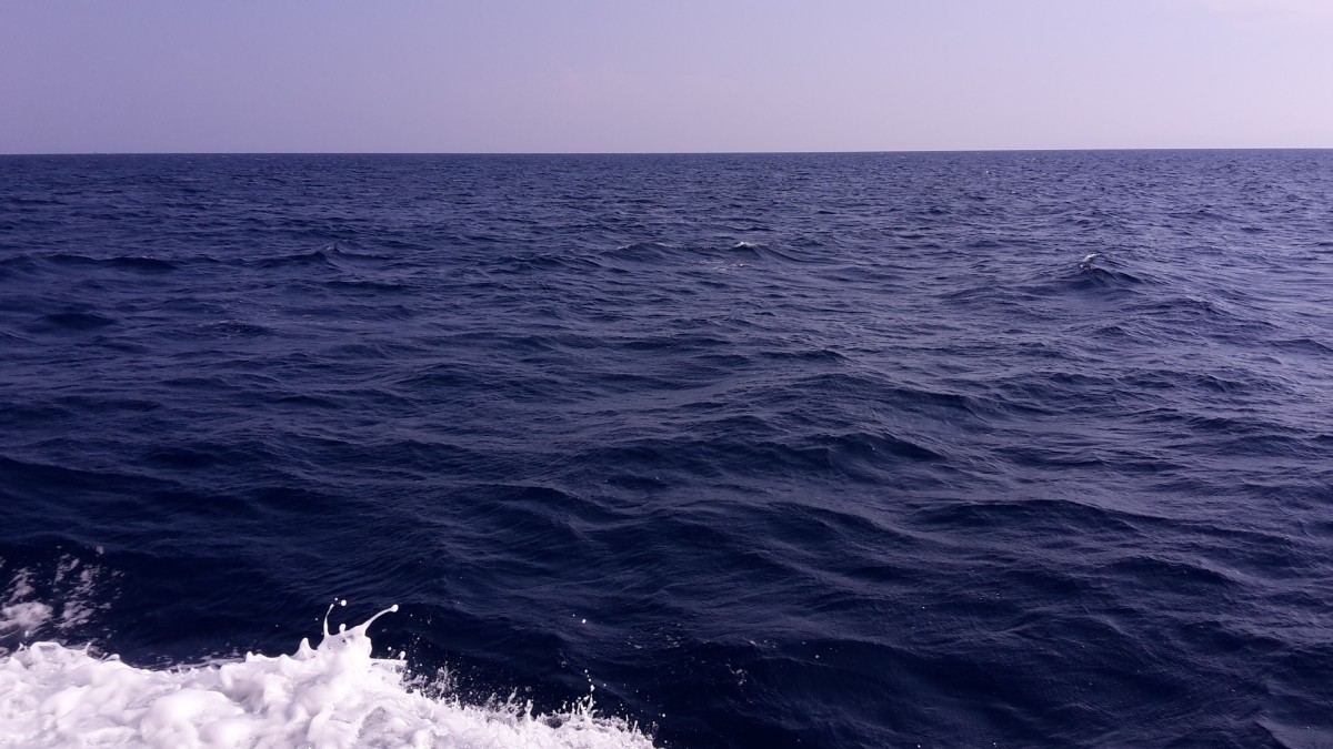 Com o CO2, oceanos ficam mais ácidos. Imagem: PxHere
