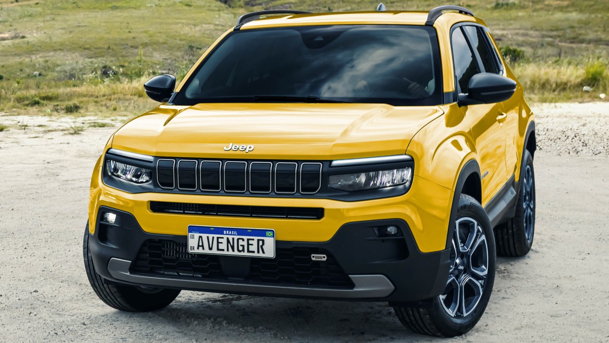 Além da edição comemorativa "10 Anos" do Renegade, a Jeep anuncia outra novidade: o Avenger. /Foto: Divulgação