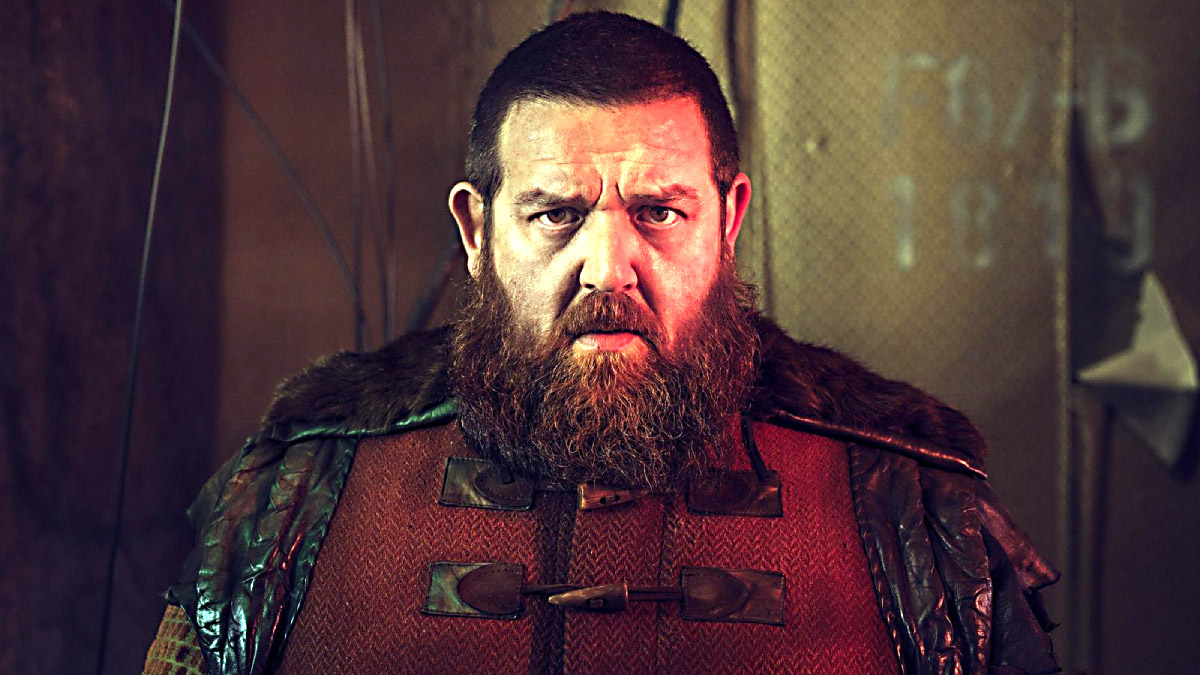 Nick Frost interpretará Rúbeo Hagrid. /Foto: Divulgação/AMC