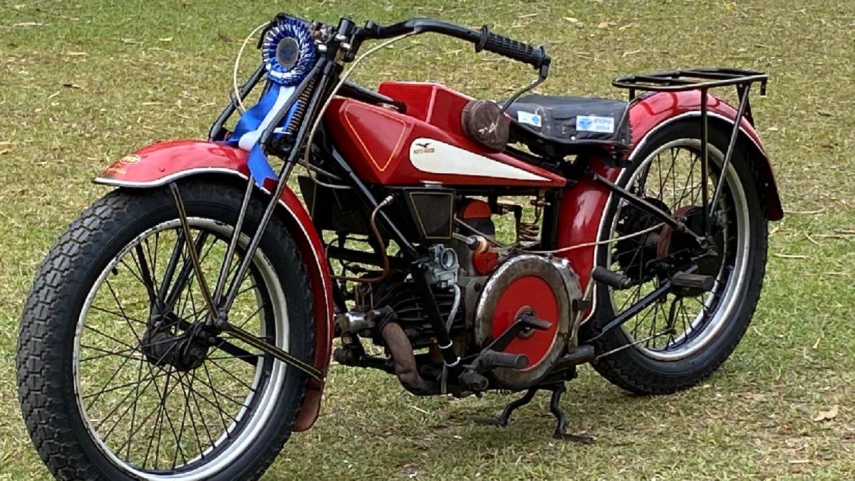 Uma das motos em destaque é a Sport 13, da Moto Guzzi. Foto: Divulgação