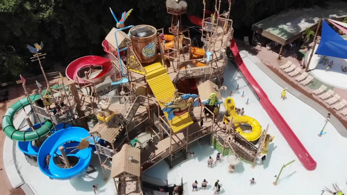 Caldas Novas é um ótimo destino para crianças, que se divertem nos parques aquáticos
