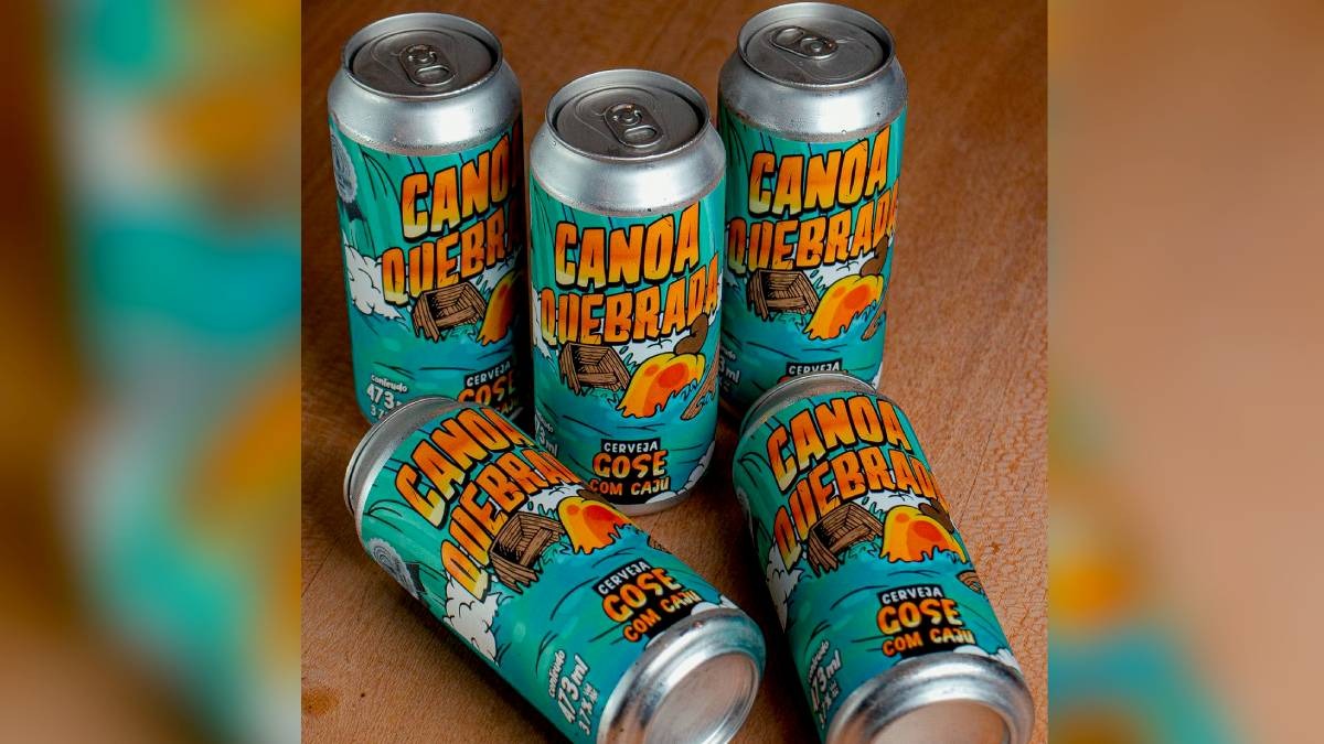 Já a Canoa Quebrada conquistou o primeiro lugar na categoria Gose (leve acidez e toque salgado), entre 45 concorrentes na categoria. Divulgação Craft Beer