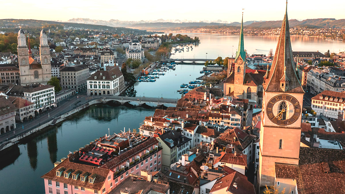 Com a segunda nota mais alta do índice, a maior cidade da Suíça é uma das mais felizes. Foto: Henrique Ferreira/Unsplash