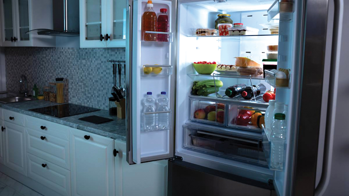 4. Geladeira com freezer - Para a geladeira pode ir de 40 até 57 kWh e para o freezer varia de 48 até 54 kWh - (Andrey Popov/depositphotos)