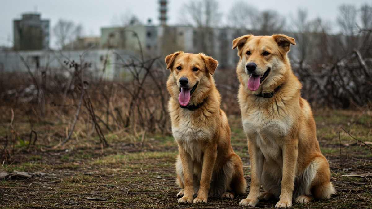 Cães selvagens de Chernobyl podem estar evoluindo mais rápido por causa da radiação, segundo estudo genético.
