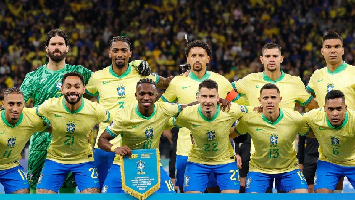 Brasil garantiu a classificação para a Copa do Mundo de 2026 após vencer o Paraguai. /Foto: Rafael Ribeiro/CBF