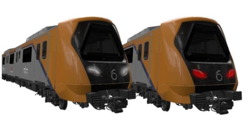 Cada trem da Linha 6-Laranja terá capacidade para transportar até 2.044 passageiros. /Foto: Divulgação/Linha Uni