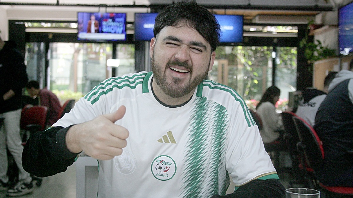 No bate-papo, ele comentou sobre a mudança de conteúdo do canal ao longo dos anos, sobre a responsabilidade em informar e entreter as pessoas via internet em uma época tão polarizada, e analisou o elenco do Santos para a sequência da temporada - (Thiago Neme/Gazeta de S.Paulo)