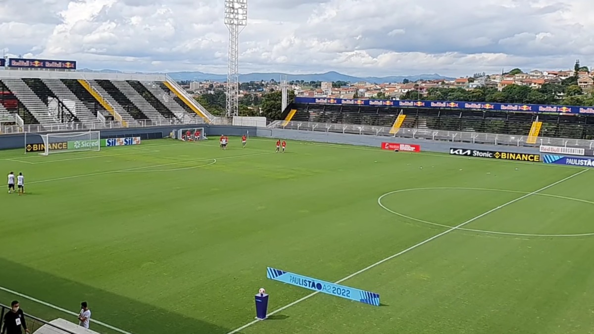 O Estádio Nabi Abi Chedid é a casa oficial do Red Bull Bragantino, clube da série A do Campeonato Brasileiro. Foto: Wikimedia Commons