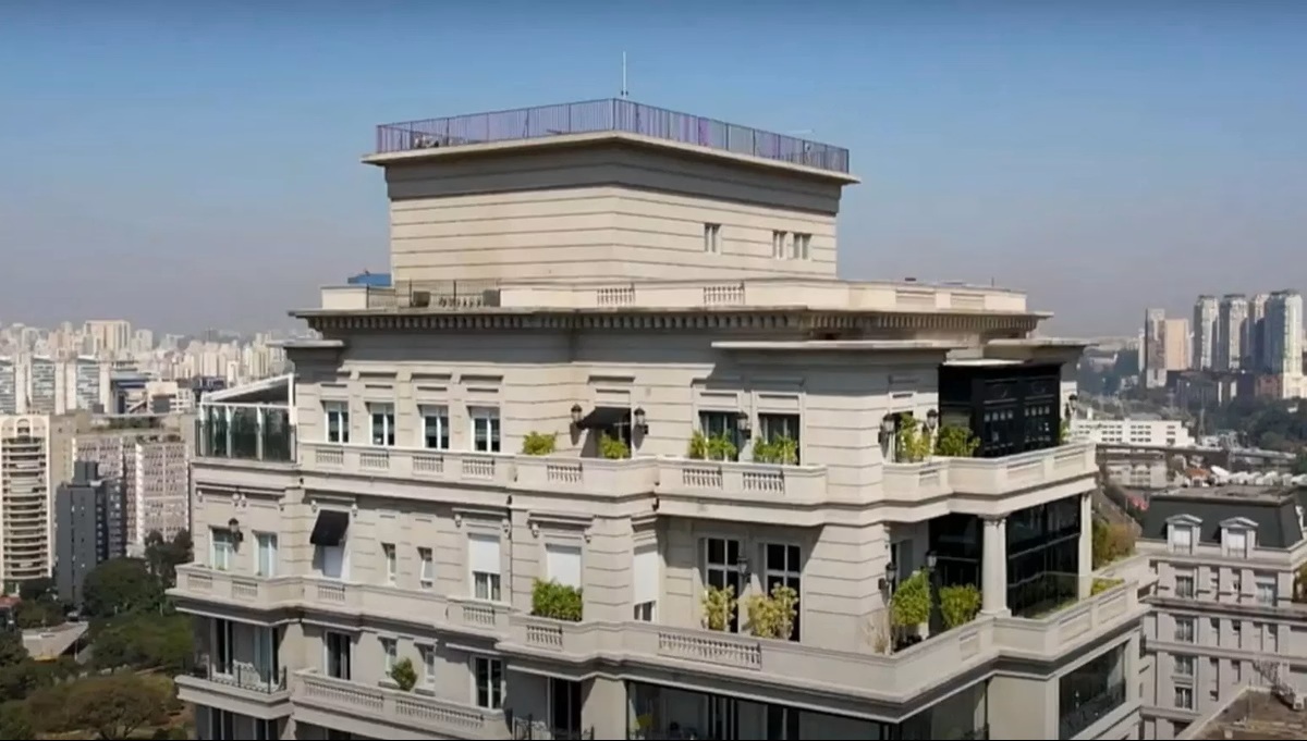 Duplex pertenceu ao apresentador Fausto Silva/Reprodução