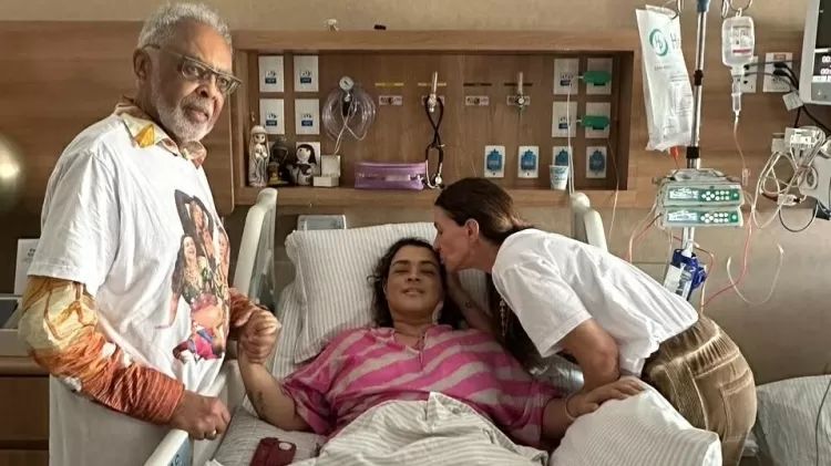 Preta enfrentava um tratamento contra o câncer Foto: Reprodução/Instagram/ @gilbertogil