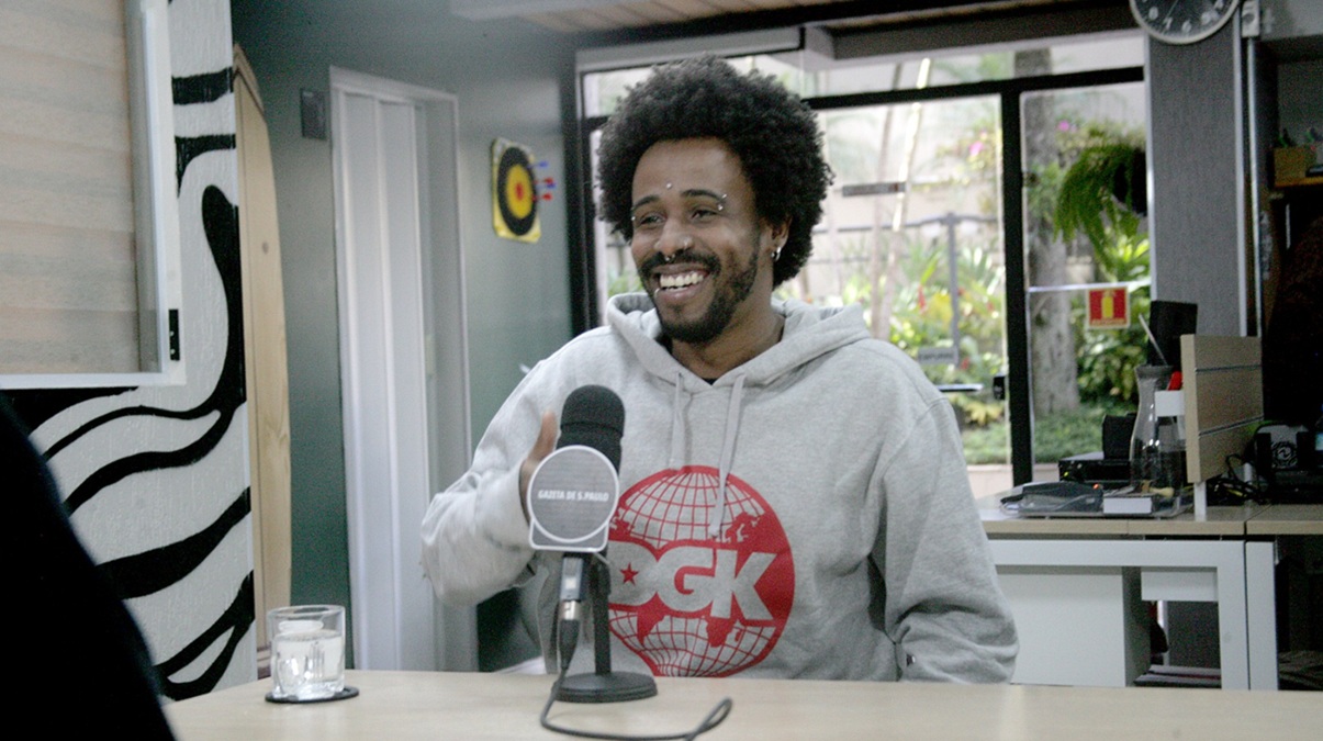 Ele também garantiu que "O Rap É Preto" não foi uma "diss"/Thiago Neme/Gazeta de S. Paulo