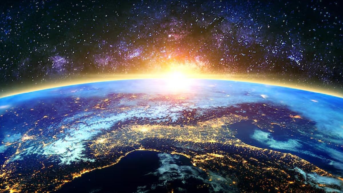 Variações na rotação do núcleo podem alterar o comprimento dos dias na Terra, com mudanças na ordem de milissegundos. Essas pequenas oscilações podem influenciar processos climáticos a longo prazo - (Freepik)