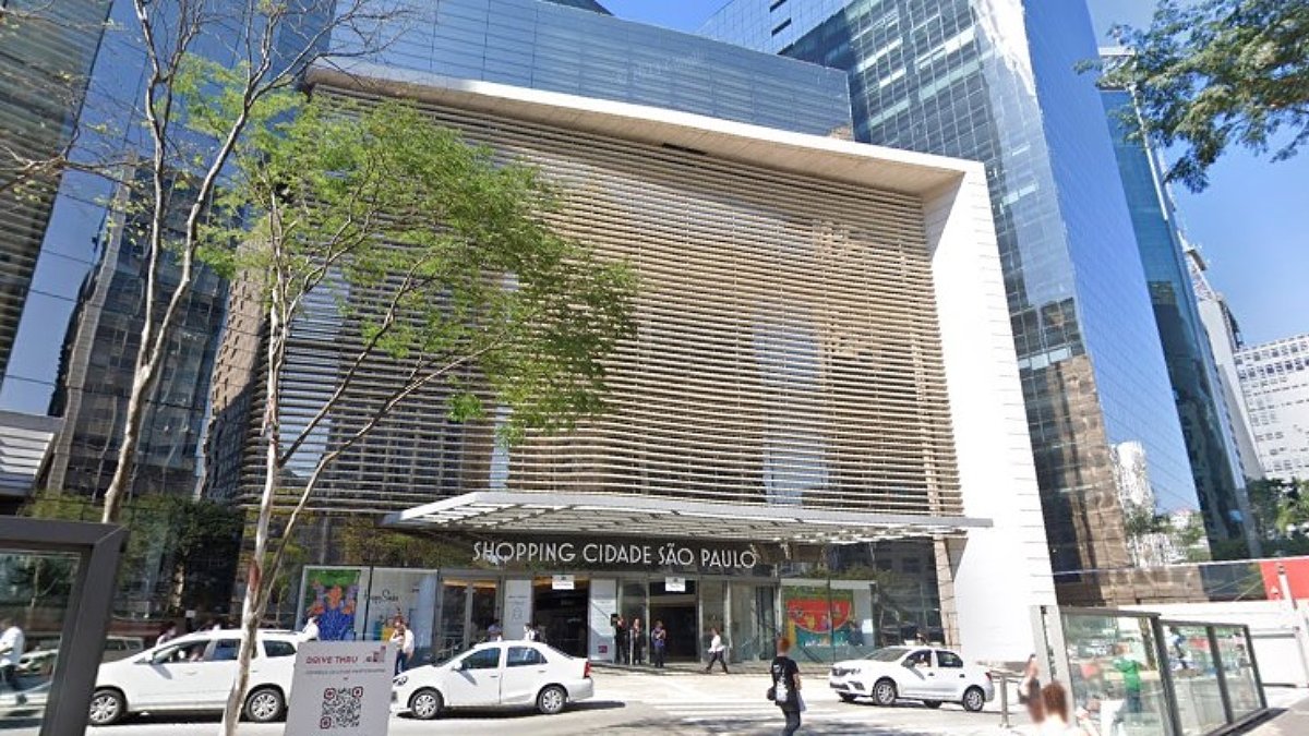 Shopping Cidade São Paulo, na avenida Paulista/Reprodução/Google Street View