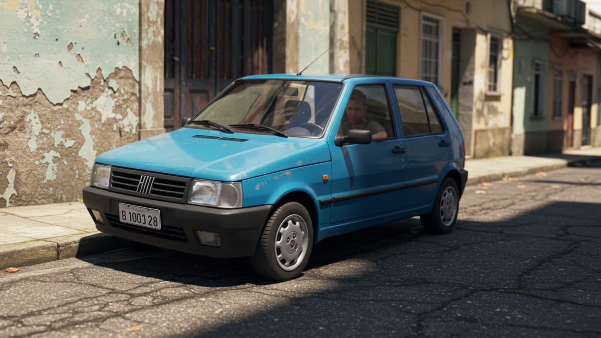 motoristas tem que ficar atento a distância de 50 cm do meio-fio -Imagem gerada por IA