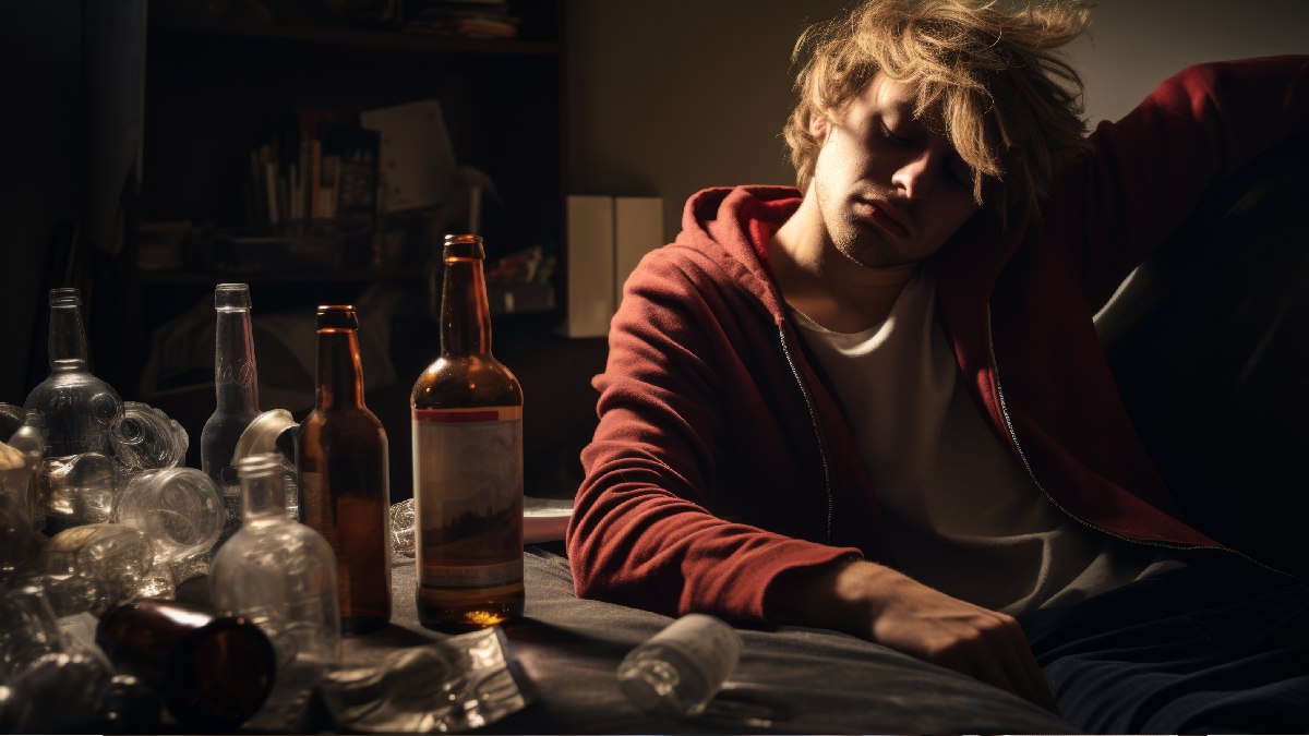 O álcool também interfere na qualidade do sono, no sistema imunológico e no humor, aumentando o risco de depressão e ansiedade (Fotos: Freepik)