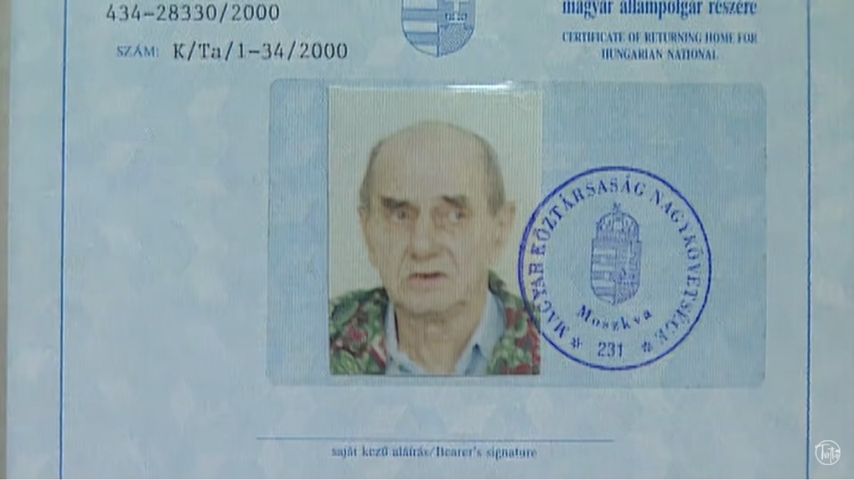 Sem documentos e sem falar russo, não conseguiu se identificar