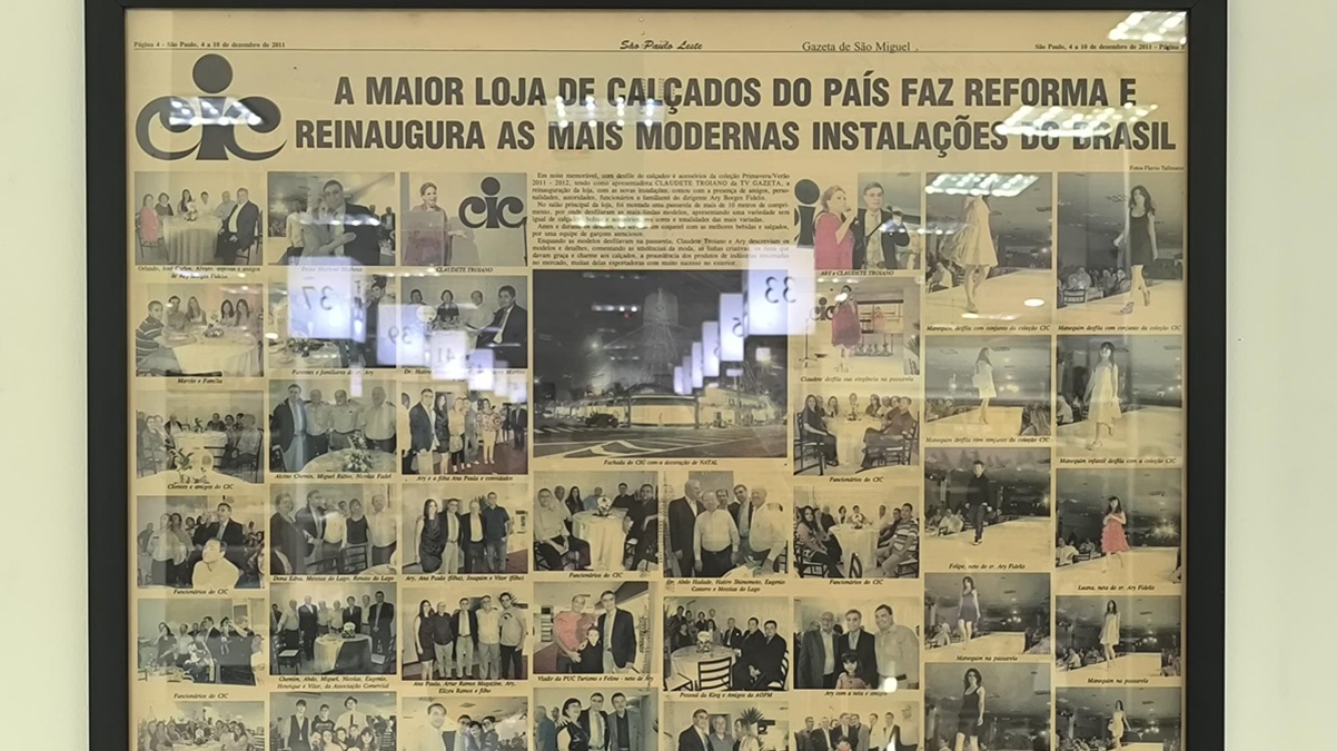 A loja sempre se destacou na região pela vitrine enorme e chamativa e pela oferta de calçados de todos os tipo/Ana Chan