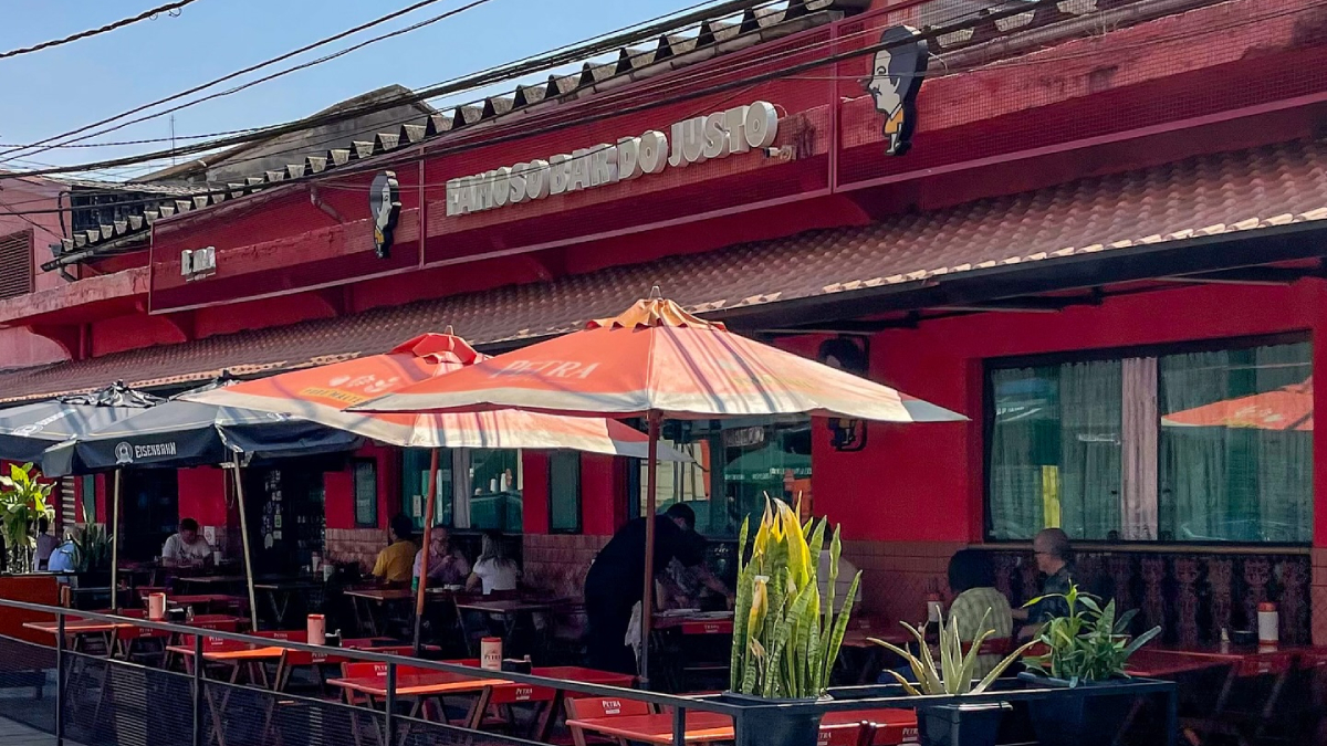 Famoso Bar do Justo fica na rua Álvares Penteado, 27, no centro de São Paulo. /Foto: Reprodução/Facebook
