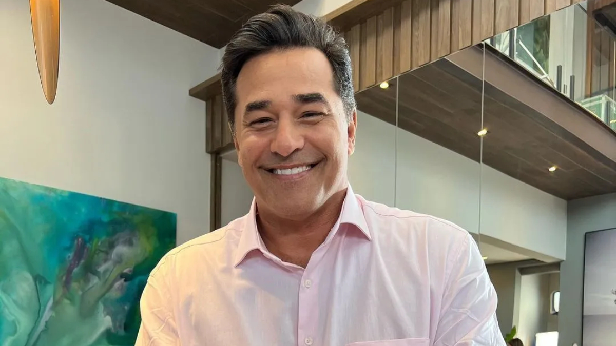 Ator Luciano Szafir é um dos participantes do MasterChef Celebridades. /Foto: Reprodução/Instagram