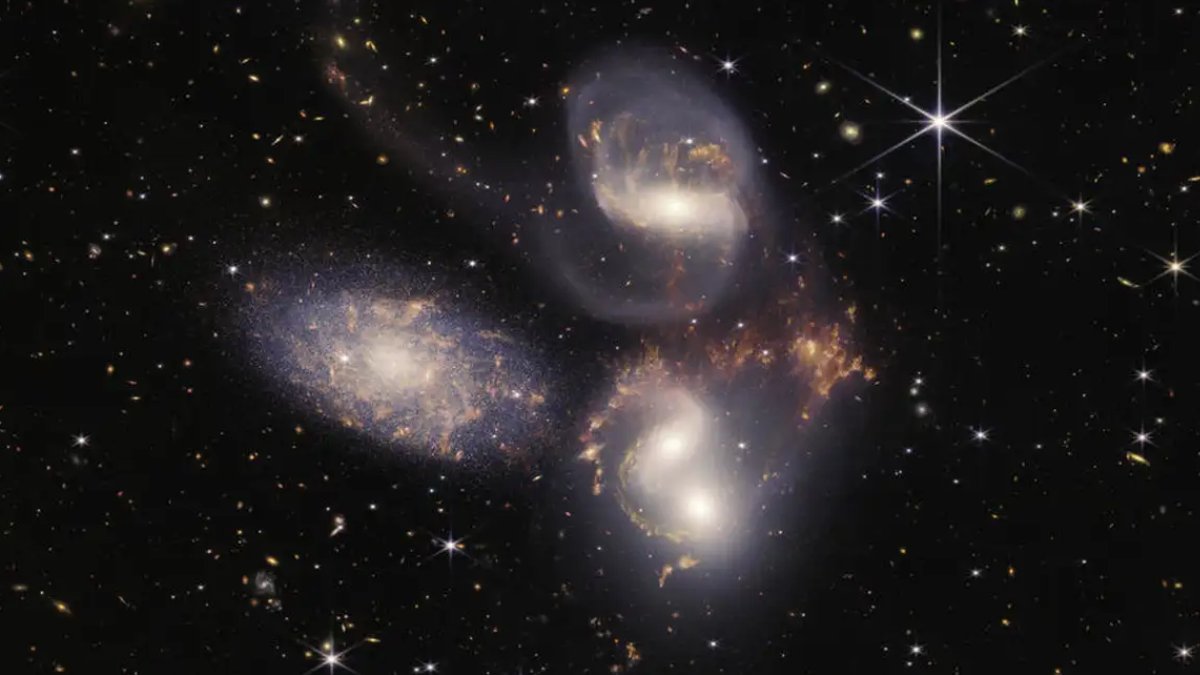 Foi usada a técnica de coronógrafo com MIRI para bloquear a intensa luz da estrela e revelar o planeta escondido (Foto: Divulgação/NASA). Imagem ilustrativa