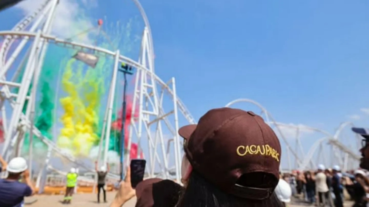 'Cacau Park - A fantástica fábrica de felicidade' será a mais nova atração brasileira e promete ter 900 mil metros quadrados de muita diversão.  Fotos: Reprodução/Instagram