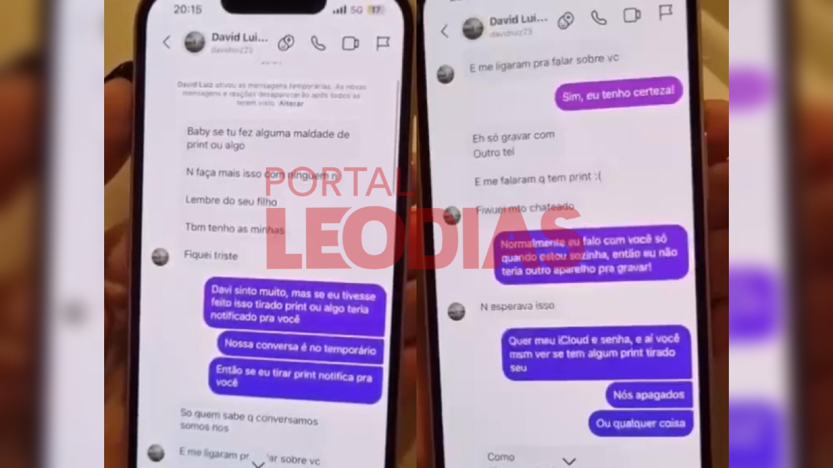 Relação teria incluído propostas inusitadas do jogador, como um trisal com uma amiga da jovem, recusado por ela. Fotos: Reprodução/LeoDias