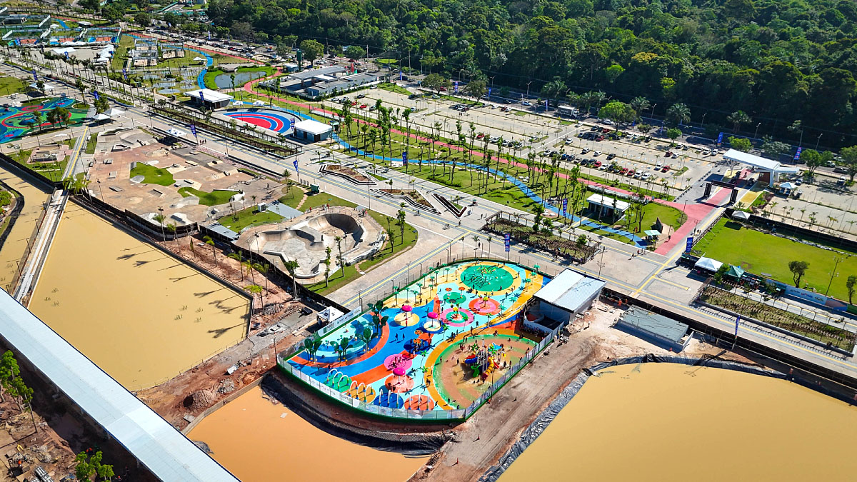 Parque da Cidade, uma das principais áreas de lazer de Belém, no Pará, receberá uma estrutura gigantesca para sediar eventos da Conferência das Nações Unidas sobre as Mudanças Climáticas (COP-30), que ocorre em novembro deste ano. 