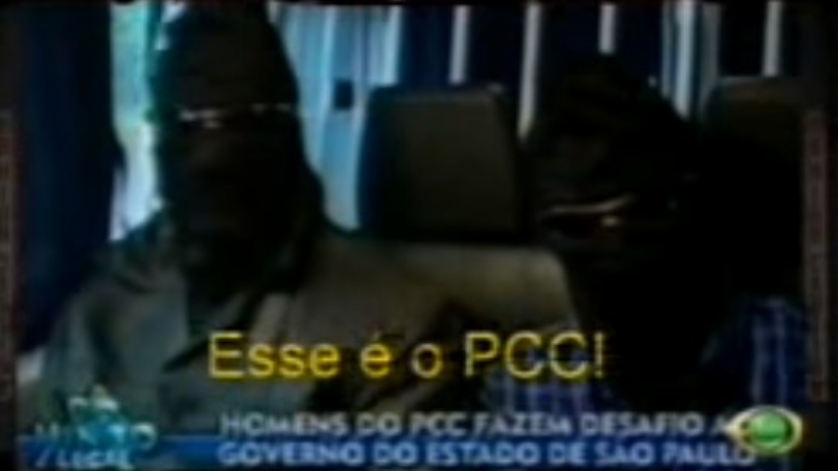 "Domingo Legal" forjou entrevista com supostos membros do PCC. Fotos: Reprodução/YouTube.
