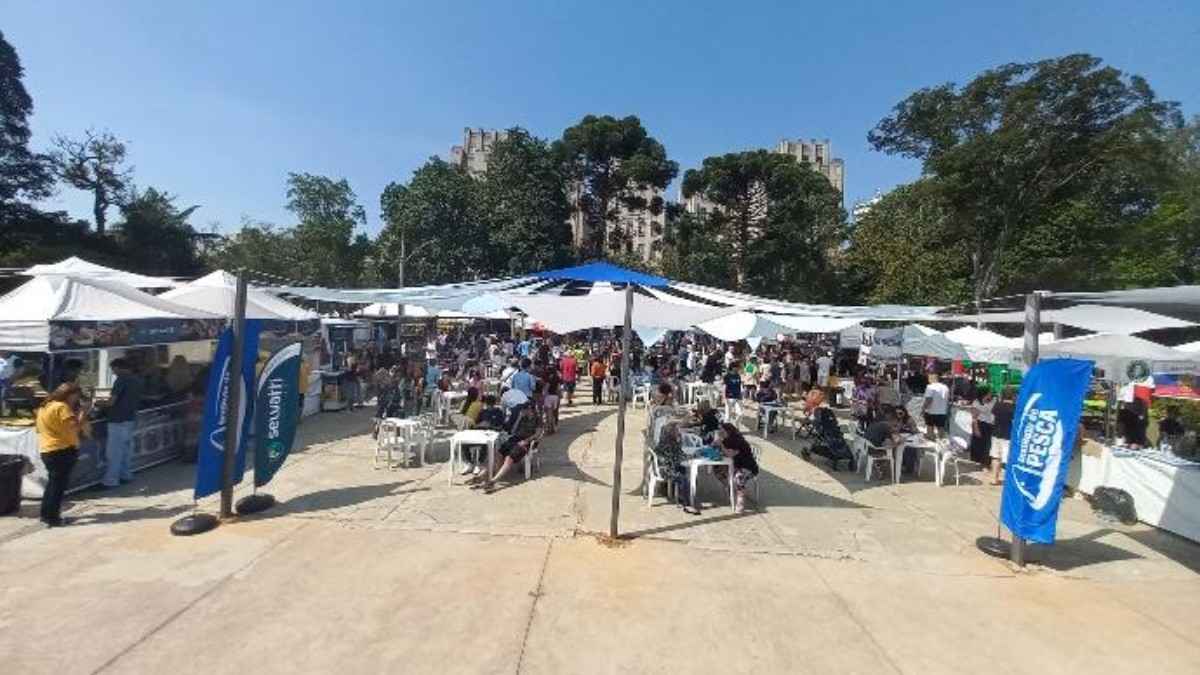 Evento está em sua 3ª edição e já recebeu mais de 6 mil pessoas desde 2023. /Foto: Divulgação/Instituto de Pesca/Governo do Estado