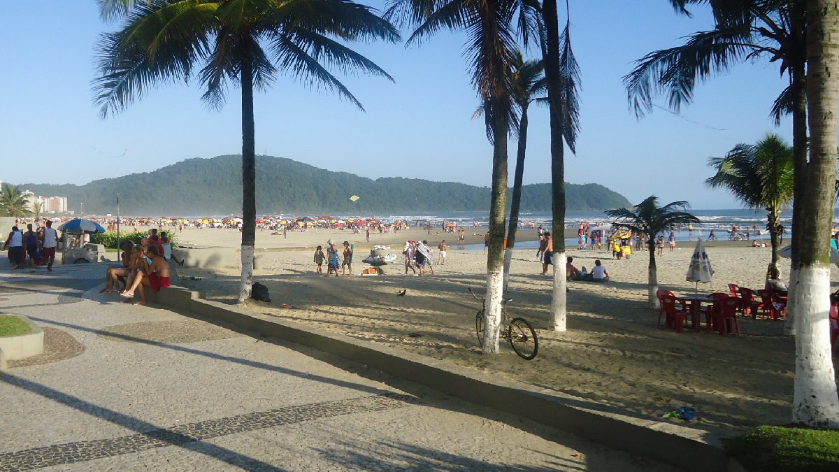 Praia Grande se destaca por seu movimento cultural. Imagem: Jacinto@lves de Souza/Wikimedia Commons
