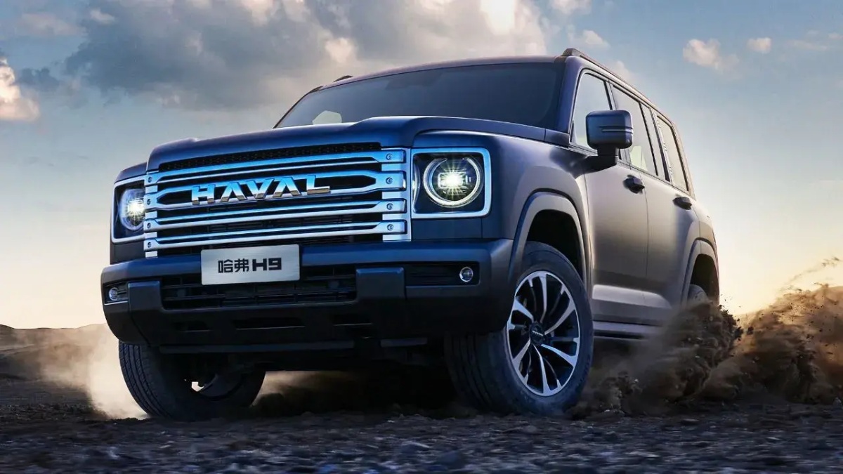 Haval H9 é um SUV de sete lugares, com tração 4x4 e equipado com motor 2.4 turbodiesel. /Foto: Divulgação