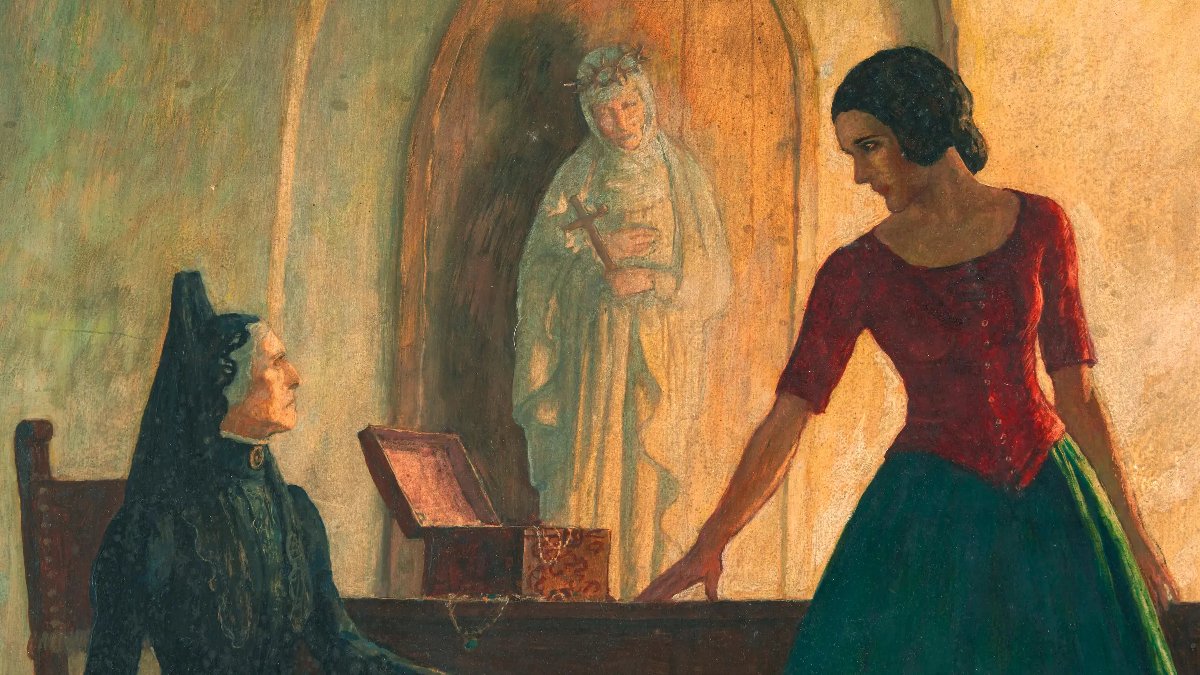 Ramona, de N.C. Wyeth. Imagem: Divulgação Bonhams Skinner