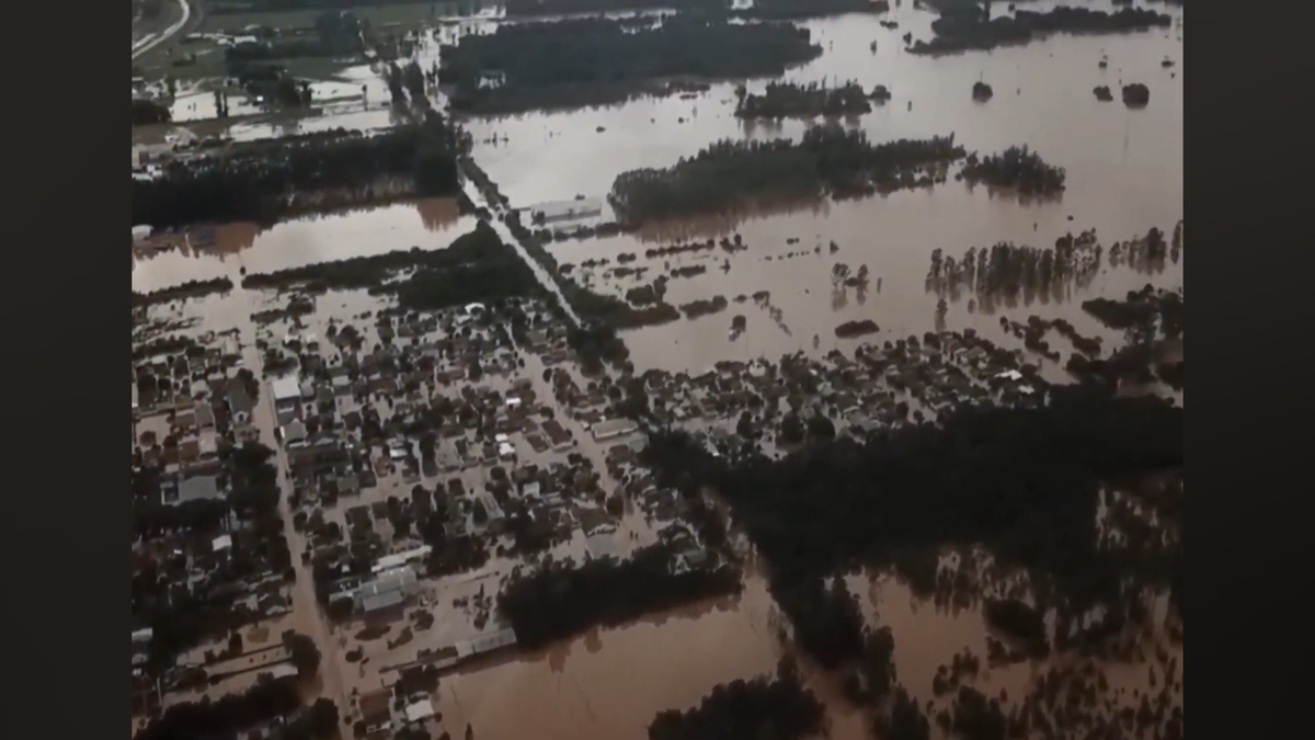 Recentemente as inundações que ocorreram no Rio grande do Sul acenderam um alerta para a adoção de medidas preventivas - reprodução: YouTube