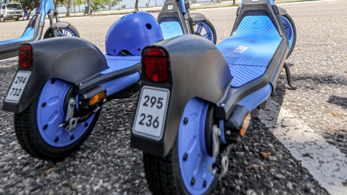Todos os patinetes e o aplicativo de liberação dos equipamentos terão o brasão oficial da Prefeitura de Belém.